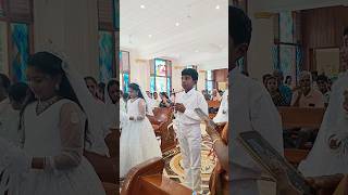 First Holy communion mass in Besant Nagar ChurchJune 30062024 Sunday [upl. by Laehctim]