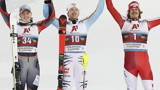 FIS Alpine Ski World Cup  Mens Slalom Run 2  Schladming AUT  2022 [upl. by Elletsirk678]