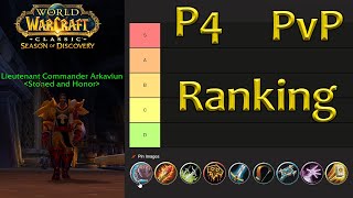 Sod Phase 4 PvP Ranking worldofwarcraft [upl. by Mycah]