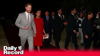 Meghan Markle instructed to leave red carpet in odd moment with Prince Harry [upl. by Gora]