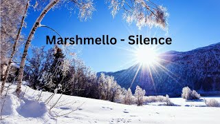 Marshmello  Silence Lyrics ft Khalid [upl. by Eresed]