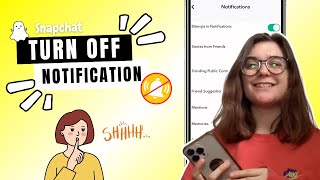 How to turn off Snapchat notifications [upl. by Macdermot]