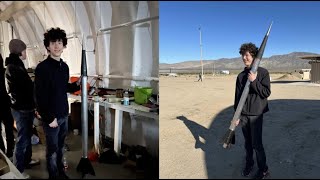 Successful High School Built Amateur Rocket Launch to 41990 [upl. by Halima]