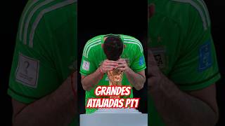 GRANDES ATAJADAS EN LA HISTORIA DEL FUTBOL 🧤⚽ PARTE 1 [upl. by Steffy119]