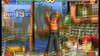 combos kof 98 combo hack 100 parte 1 [upl. by Swerdna]