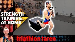 STRENGTH TRAINING for triathletes AT HOME [upl. by Lars]