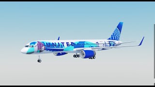 Making a Aeronautica 757200 quotHer Art Herequot NYNJ Livery Timelapse [upl. by Yurt]