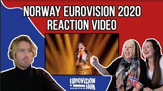 Norway  Eurovision 2020 Reaction  Ulrikke  Attention [upl. by Lehcear]