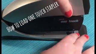 How to load one touch stapler [upl. by Dreher657]