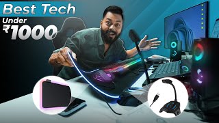 Top 5 Best Tech Gadgets Under Rs1000  Part 1⚡December 2021 [upl. by Eiramadnil313]