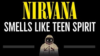 Nirvana • Smells Like Teen Spirit CC 🎤 Karaoke Instrumental Lyrics [upl. by Ellehc]