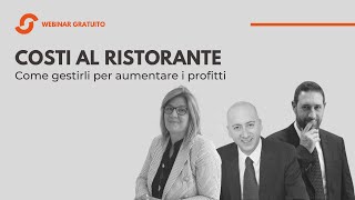 Gestione dei costi al ristorante [upl. by Hayne]