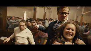 Kingsman The Secret Service  Church Fight [upl. by Rea]