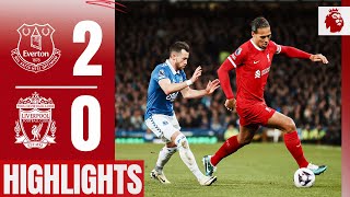 Merseyside Derby Defeat  Everton 20 Liverpool  Highlights [upl. by Noyr]