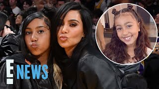 North West ROASTS Mom Kim Kardashian Over Her “Cooking” and Reveals Her Fake Name  E News [upl. by Tebazile512]