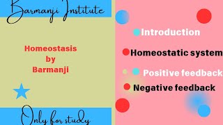 Homeostasis  homeostatic system its components and mechanism positive and negative with example [upl. by Jenni793]