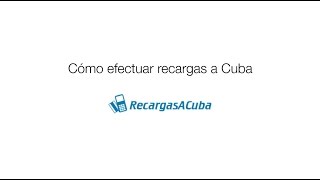 Recargas Cubacel a Cuba [upl. by Beverle]