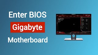 How to Enter BIOS on Gigabyte Motherboard [upl. by Akisey]