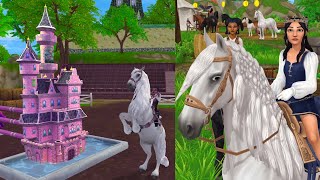 Friesian Sport Horse is HERE at the Medieval Festival in Star Stable [upl. by Nodyarb775]