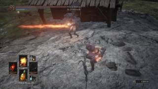 Dark Souls 3  Desert Pyromancer Build Practice 3 [upl. by Suravaj]