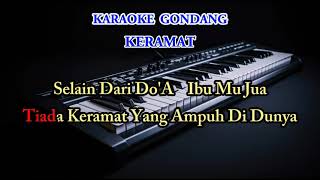 KARAOKE KERAMAT GONDANG [upl. by Epuladaug]