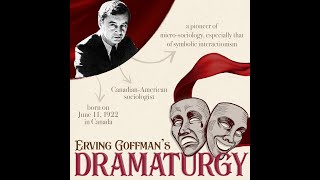 Erving Goffman  Theory of Dramaturgy [upl. by Qerat]