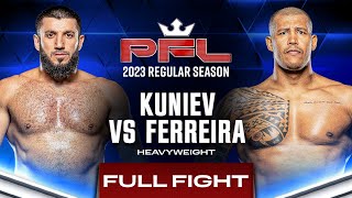 Rizvan Kuniev vs Renan Ferreira  PFL 2 2023 [upl. by Merilyn518]