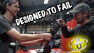 FINALLY Fixed We fix Toyotas AWFUL mistake Scion tC Transmission Repair [upl. by Oisacin]