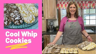 Cool Whip Cookies  Bake with me [upl. by Yssep]