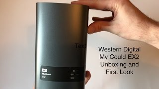 WD My Cloud EX2 unboxing and first look  Speed Test [upl. by Ledeen600]