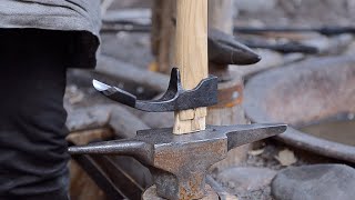 Making an adze  Blacksmithing [upl. by Mcfadden]