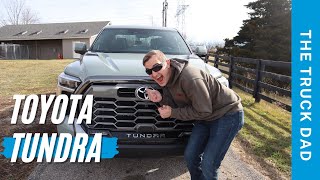 Is the 2024 Toyota Tundra a Good Family Car TRUCK DAD TOUR [upl. by Ellenehs]