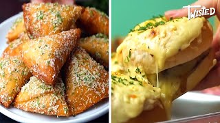 6 More Cheesy Sharing Snacks Recipes [upl. by Yennaiv]