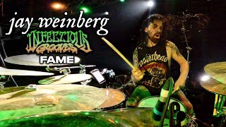 Jay Weinberg Infectious Grooves  quotFamequot Live Drum Cam [upl. by Sydney]