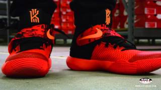 Nike Kyrie 2 quotInfernoquot Shoe Review and on Feet Review [upl. by Clara]