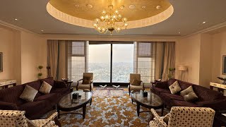 Presidential Suite  Makkah Clock Royal Tower A Fairmont Hotel  Welcome Saudi [upl. by Alleen435]