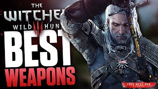 12 best Weapons in The Witcher 3 NEXT GEN  Get these early for the best builds in The Witcher 3 [upl. by Glyn438]