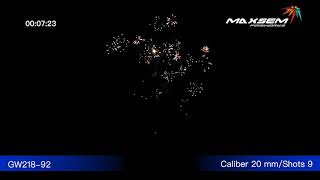 Maxsem Fireworks GW218 92 [upl. by Eardnaed]