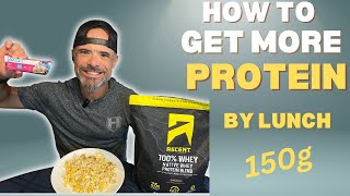 How I Eat 150g of Protein By LUNCH [upl. by Sidhu]