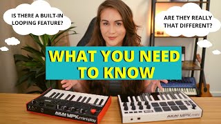 AKAI MPK MINI PLAY VS AKAI MPK MINI MK3 [upl. by Aggy483]