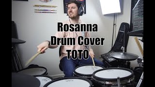 Rosanna  Drum Cover  TOTO [upl. by Abih]