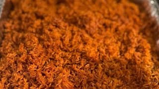 How to cook Perfect Nigeria party jollof Rice foodblogger jollofrice cooking foodie [upl. by Anyaled]