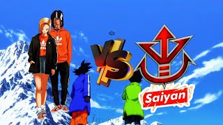 Who is strongest  Androide C17 y 18 DRIP vs Saiyan 🤔 [upl. by Helse]