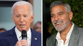 George Clooney pens oped calling for Biden to drop out [upl. by Jaye808]