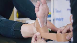 Taping Options For Plantar Fasciitis  Manurewa Sports Physiotherapy [upl. by Ahsitak]