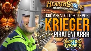 Hearthstone Decks Krieger Piraten  GvG Addon [upl. by Blayne]