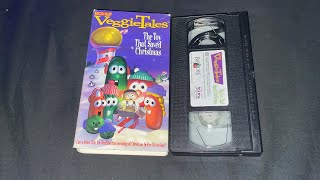 Opening And Closing To VeggieTales The Toy That Saved Christmas 1998 VHS [upl. by Llehcsreh]