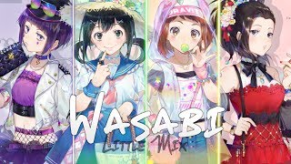 ❖ Nightcore ❖ ⟿ Wasabi Switching Vocals  Little Mix [upl. by Obaza]