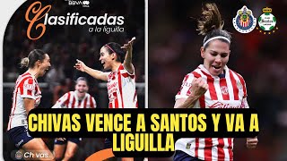 🚨CHIVAS FEMENIL GOLEA 60 a SANTOS FEMENIL  doblete de LICHA CERVANTES y 3 de BOYI ITURBIDE [upl. by Ariel]