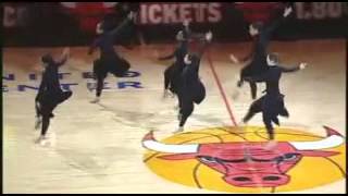 Joffreys Exelon Strobel StepUp students performing at the Bulls halftime show [upl. by Jankell]